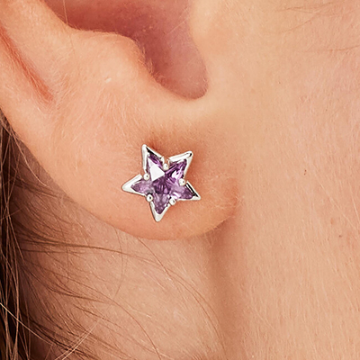 Vath tek për femra Brosway Star Fancy Magic Purple FMP95, i argjendtë/vjollcë