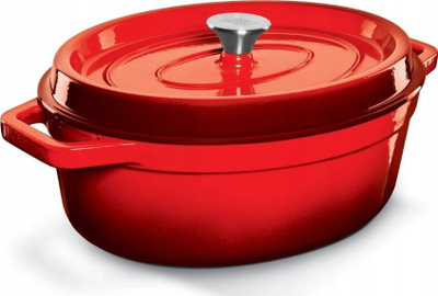 Tenxhere gize Tenga GrandFeu, 5.6L, me kapak, e kuqe