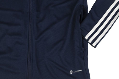 Bluzë treningu adidas Tiro 23 League W HS3511, AEROREADY, me zinxhir, blu e errët