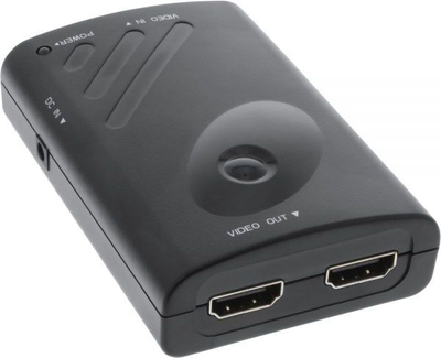 Splitter InLine 57821A, DisplayPort në 2x HDMI, Full HD, i zi