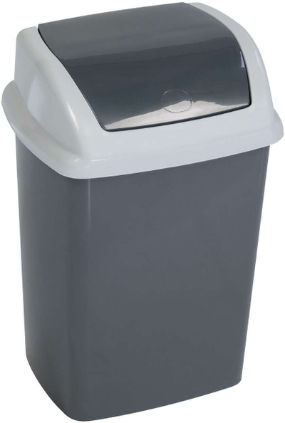 Канта за отпадоци MAUL MAULswing, 5L, пластика, сива