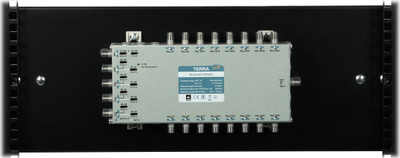 Panel anësor për kabinet RACK Delta ZMB-1-800, montim vertikal, alumin, i zi