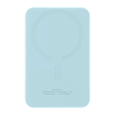 Powerbank Baseus Magnetic Mini, 5000mAh, 20W, blu