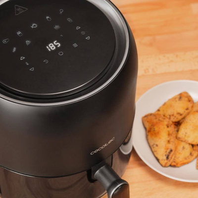 Fritezë me ajër Cecotec Cecofry Fantastik 3000, 3L, 1000W, e zezë
