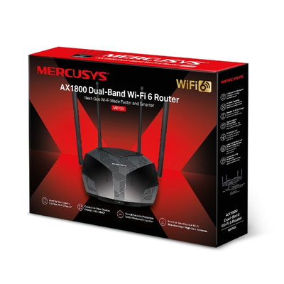 Ruter Mercusys AX1800, Wi-Fi 6
