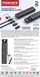Сет за патување ProMate Perk Travel Kit, кабел USB C 0.29m, 60W, USB 3.2