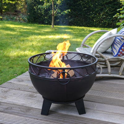 Vater kopshti Heat Garden Boble FB.021, 60cm, çelik, ngjyrë ndryshku