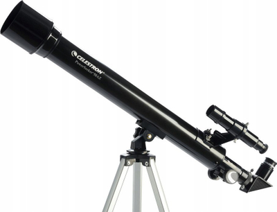 Телескоп Celestron PowerSeeker 50AZ, рефрактор, алуминиумски статив, црн