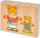 Puzzle druri Smily Play Wooden Puzzle Two Bears, me dy arusha, me kuti druri
