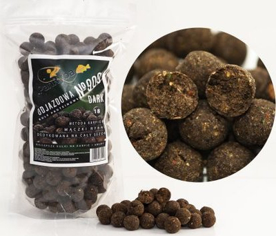 Karrem Boilies Pan Ryba 909 Dark, 18mm, 1kg, i errët