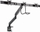 Mbajtës monitori Gembird Desk mount, për 3 monitorë, 17" - 27"