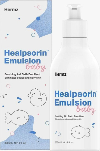Emulsion zbutës për bebe Hermz Lumarko, 300 ml