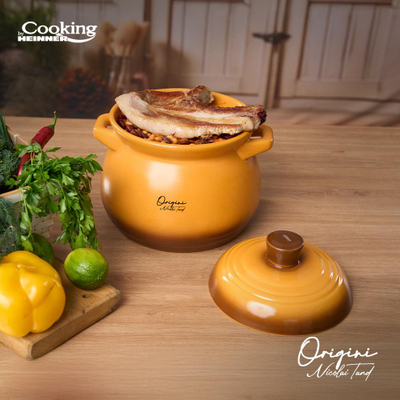 Tengere Heinner ORIGINI Chef Nicolai Tand, 4.5L, qeramike, portokalli gradient