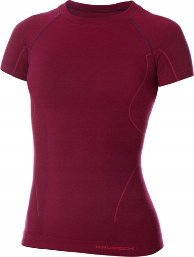 Bluzë termoaktive Brubeck SS11700 për femra, merino, madhësia XL, gri