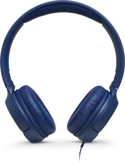 Kufje JBL T500, me kabllo, të kaltra