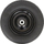 Rrotë pneumatike Green It 16", për bosht 16 mm, mban deri 150 kg, e zezë