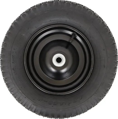 Rrotë pneumatike Green It 16", për bosht 16 mm, mban deri 150 kg, e zezë
