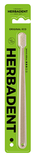 Furçë për dhëmbë Herbadent Original Eco, e bardhë