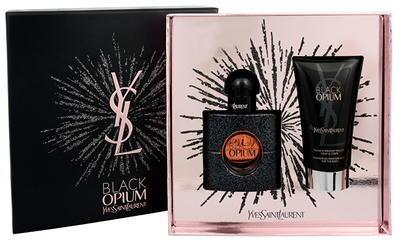 Set Yves Saint Laurent, parfum Black Opium 30 ml + losion trupi 50 ml