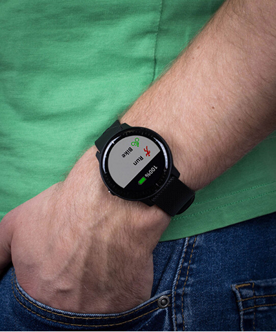 Orë e mençur Garmin VívoActive3 Music, e zezë