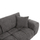 Divan këndor i majtë Corner Sofa COVEN HM3266.03L, 298x208cm, tekstil, gri e errët