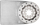 Spatulë rigide Fein Starlock, 52mm, e shkurtër, metalike