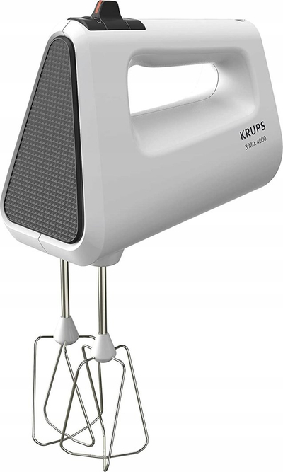 Mikser dore Krups GN4001 3 MIX 4000, 450W, 5 shpejtësi, i bardhë