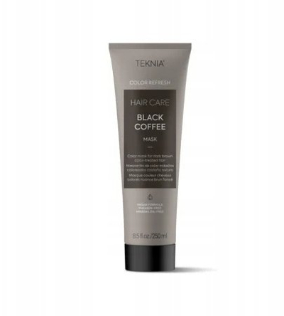 Maskë flokësh me ngjyrë Lakme Teknia Creative Color Mask Black Coffee, 250 ml, për flokë të errët