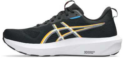 Atlete vrapimi Asics GT-1000 14 për meshkuj, amortizim i balancuar, të zeza yamabuki