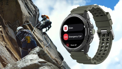 Smartwatch Hammer Watch 2 Military Edition, GPS, 5 ATM, jeshil