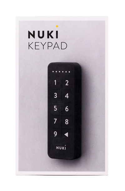 Tastierë smart Nuki Keypad, 6 shifra, për Nuki Smart Lock, e zezë