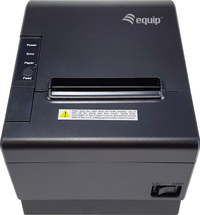 Printer termik POS Equip 80mm, me prerje automatike, USB Bluetooth, i zi