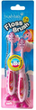 Furçë dhëmbësh për fëmijë Brush-Baby FlossBrush Unicorn, 3-6 vjeç, paketim 2 copë, shumëngjyrëshe