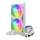 Ftohës uji për procesor Cooler Master MasterLiquid 240 ATMOS, 240mm, ARGB, i bardhë