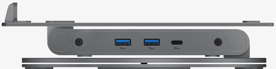 Mbajtëse laptopi Spigen ArcDock, 6 në 1 Hub, PD 100W, HDMI 4K 60Hz, e zezë