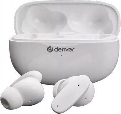 Kufje wireless Denver TWE-49, Bluetooth 5.3, ENC, të bardha