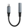 Adapter audio Wozinsky WALJ-01 Lightning në 3.5 mm, HiFi, i zi
