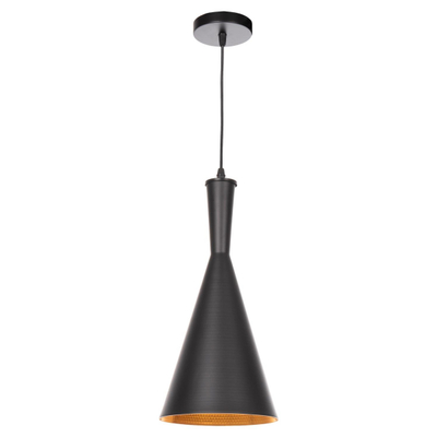 Llambë e varur tavani 18x130cm (HM4134), zezë