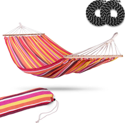 Luhatëse Sofotel Hammock, për 2 persona, 220x160cm, e portokalltë