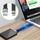 Kabllo Techly USB-C në USB-A, 12cm, 10 Gbit/s, e zezë
