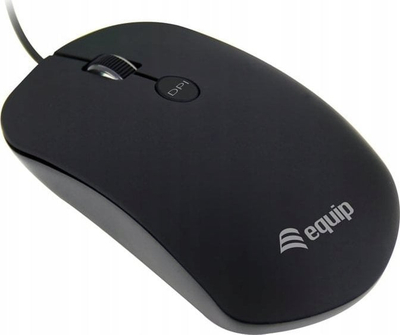 Maush optik Equip 245114, USB, 1600 dpi, i zi