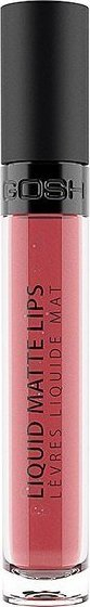 Buzëkuq i lëngshëm Gosh Copenhagen Liquid Matte, 003 Nougat Fudge, 4 ml, nude
