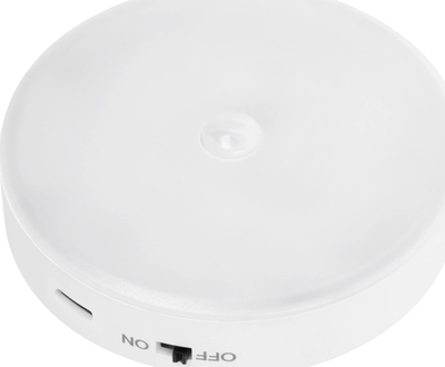 Llampë LED Rebel, sensor lëvizjeje, 0.6W, e ripërtriçme