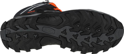 Планинарски чизми CMP Rigel Mid M 3Q12947-56UE, мажи, црни со портокалова боја