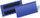 Xhep magnetik Durable 150x67mm, paketim 50 copë, blu