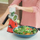 Prerëse dore Nutri Slicer Mediashop, me 3 tuba inoksi, e kuqe