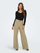 Mbathje ONLY ONLFLAX Straight Fit 15301200 Tannin