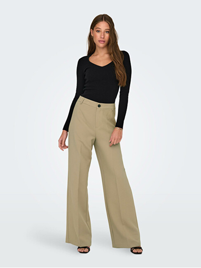 Mbathje ONLY ONLFLAX Straight Fit 15301200 Tannin
