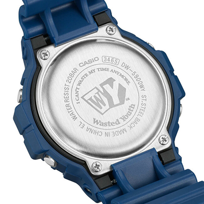Orë dore për meshkuj Casio G/G-Shock DW-5900WY-2ER, e kaltër