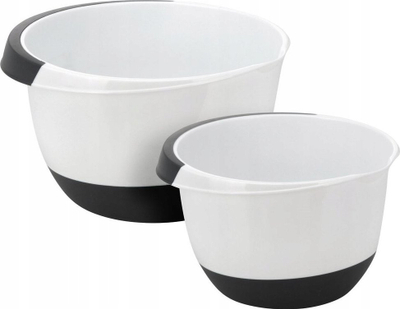 Set tasa përzierës Orion Vilde Kitchen, 2.5L dhe 3.5L, plastikë, bardhë e zezë